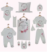 Pia Baby GL 1912 11 Parça İsme Özel Hastane Çıkışı