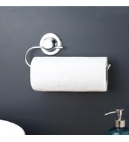Vakumlu Krom Kaplama Banyo Havlu Askısı - Havlu Kağıt Askısı