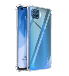Microsonic Oppo Reno 4 Lite Kılıf Shock Absorbing Şeffaf
