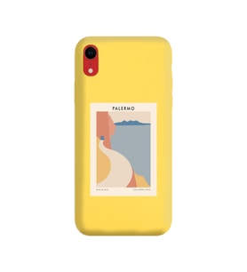 Sarı Lansman Kılıf iPhone XR