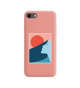 Pudra Lansman Kılıf iPhone 8