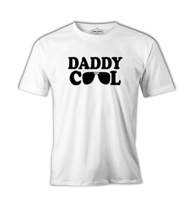 Daddy Cool Beyaz Erkek Tshirt
