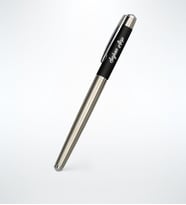 BK Gift Kişiye Özel Siyah Metal Roller Kalem Model 0033