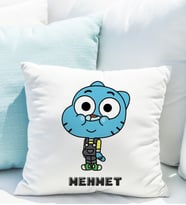 Gumball Yastığı Kişiye Özel