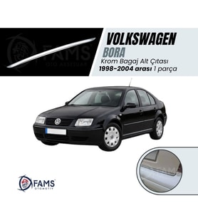 VW Bora Krom Bagaj Alt Çıtası 1998-2005 P.Çelik