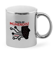 BK Gift Kişiye Özel Mesleki Yazılım Mühendisi Krom Kupa Bardak  2