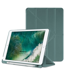 Microsonic Apple iPad 9.7 2017 Kılıf (A1822-A1823) Origami Pencil Koyu Yeşil