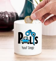 Polis Tasarım Kişiye Özel Kumbara