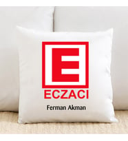 Eczacıya Özel İsimli Yastık