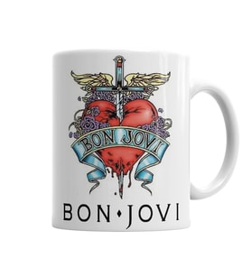 Bon Jovi Guns and Roses Poison Cinderella Kupa Bardak