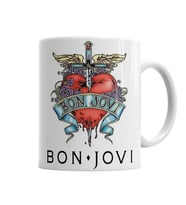 Bon Jovi Guns and Roses Poison Cinderella Kupa Bardak