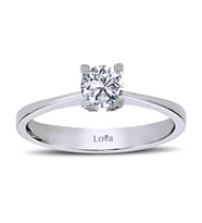 Lova F Renk 0,40 Karat Pırlanta Tektaş Yüzük - 1030029