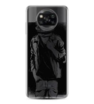 Kılıfland Xiaomi Poco X3 Kılıf Silikon Resimli Kapak Astronaut Rock Stok 264
