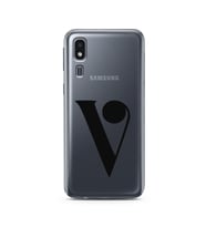 Samsung A2 Core Harf Tasarımlı Telefon Kılıfı V-Harfi 