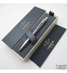 Parker IM Premium Mor Tükenmez Kalem  İsme Özel Kalem