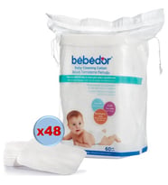 Bebedor Bebek Temizleme Pamuğu 2880 Adet (48Pk*60)