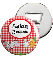 Çiftlik Konsepti Açacaklı Magnet Kişiye Özel
