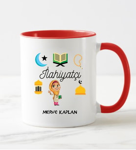 İlahiyatçı Kupa Bardağı Kırmızı