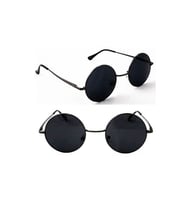 John Lennon Model Siyah Camlı Gözlük