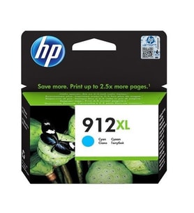 HP 912XL Yüksek Kapasite Cyan Mavi Kartuş 3YL81A