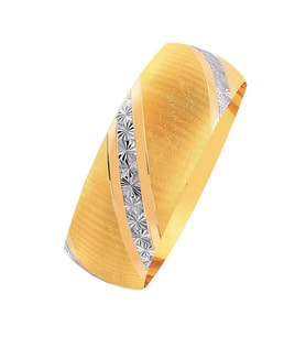 14 Ayar Mega Bilezik 25 Gram Yıldız Model (Altın)