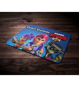Kişiye Özel Brawl Stars 4 Tasarımlı Mouse Pad