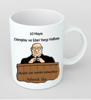 Danıştay ve İdari Yargı Haftası Tasarımı İçin Hediye Kupa Bardak Kişiye Özel Hediye RBD6