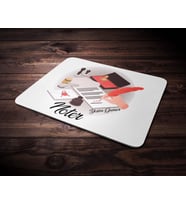 Kişiye Özel Noter Tasarımlı Mouse Pad (Renksiz)