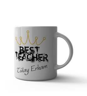 Best Teacher Kupa Bardak (Çok Renkli)
