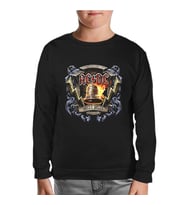 AC DC Hells Bells Siyah Çocuk Sweatshirt