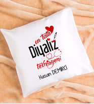 Mesajlı Diyaliz Teknisyeni Hediye Yastık
