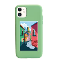 Yeşil Lansman Telefon Kılıfı Iphone 11