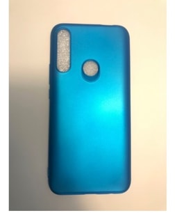 Huawei Y9 Prime 2019 Premium Silikon Kılıf (Mavi)