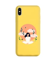 Sarı Lansman Telefon Kılıfı Iphone XS