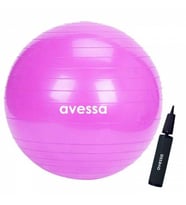 Avessa 75 cm Pilates Topu Pembe Pompalı