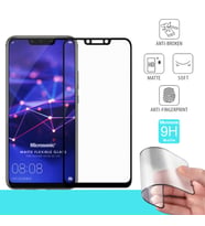 Microsonic Huawei Mate 20 Lite Seramik Matte Flexible Ekran Koruyucu Siyah