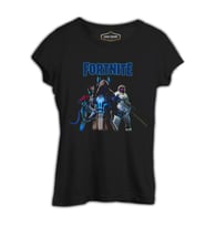Fortnite - Ice King Siyah Kadın Tshirt