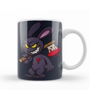 Looney Tunes Evil Bunny Cartoon Kupa Bardak Porselen