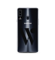 Samsung A20s Harf Tasarımlı Telefon Kılıfı W-Harfi 