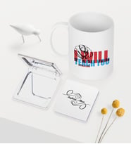 BK Gift Kişiye Özel İngilizce Öğretmeni Temalı Beyaz Kupa Ayna Seti - 2