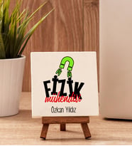 Fizik Mühendisine Hediye Taş Dekor