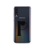 Samsung A50 Harf Tasarımlı Telefon Kılıfı P-Harfi 