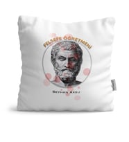 BK Gift Kişiye Özel Felsefe Öğretmeni  Yastık  2