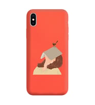 Turuncu Lansman Telefon Kılıfı Iphone X