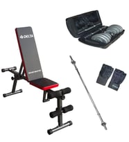 Delta Ağırlık Sehpası + 29,5 Kg Dambıl  Ağırlık Seti GMG2520 XXL