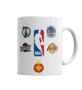 Nba Da King Basketboll Boston Golden Cavalıers Lakers Kupa Bardak