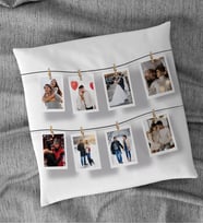 Kişiye Özel 8 Fotoğraflı Yastık