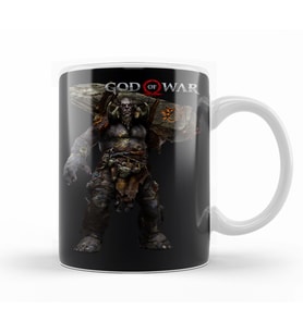 God Of War  Troll  Kupa Bardak Porselen