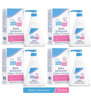 Sebamed Bebek Şampuanı 500Ml Pompalı (4 Lü Set)