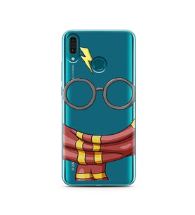 Harry Poter Tasarımlı Süper Şeffaf Silikon Telefon Kılıfı Huawei Y9 2019